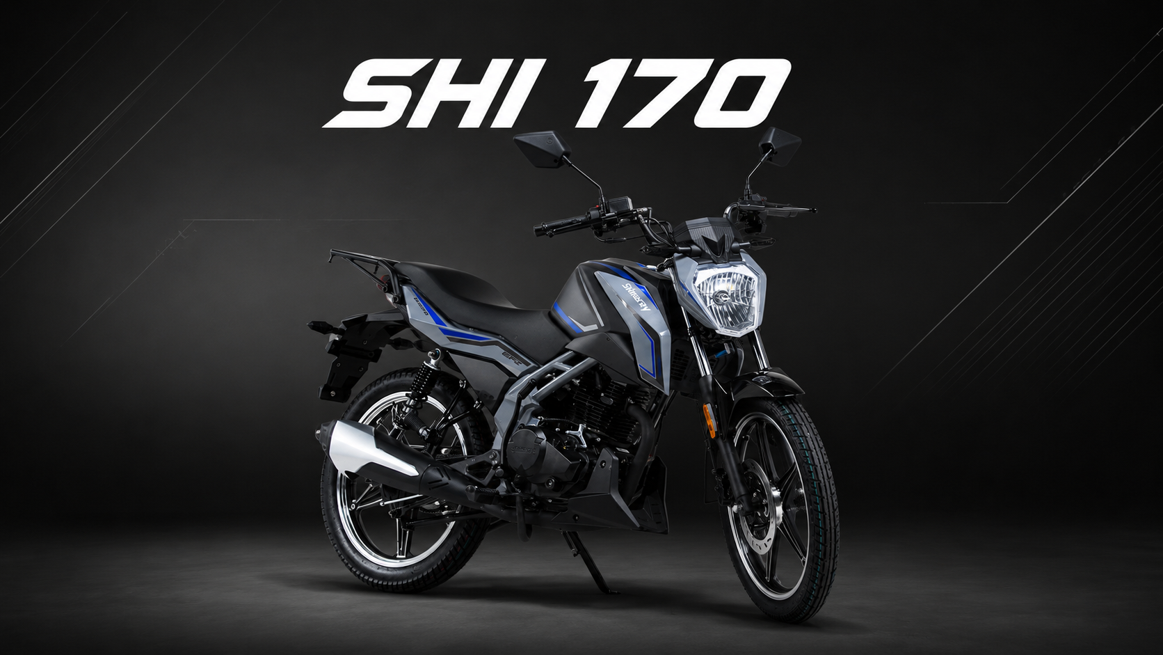 Shineray SHI 170 vista lateral